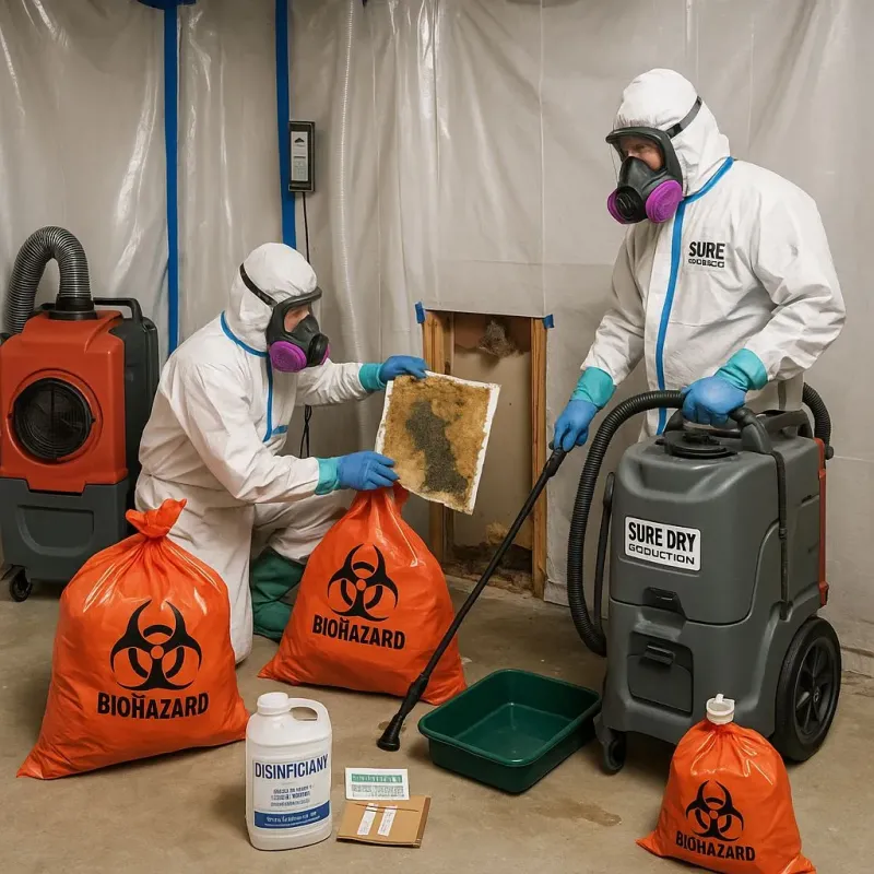 Contaminated Water Handling Protocols process in Montalvin, CA