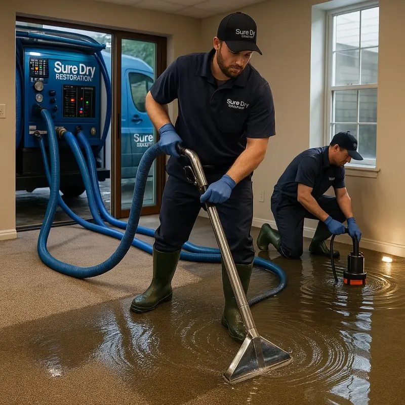 Water Extraction and Removal process in Montalvin, CA